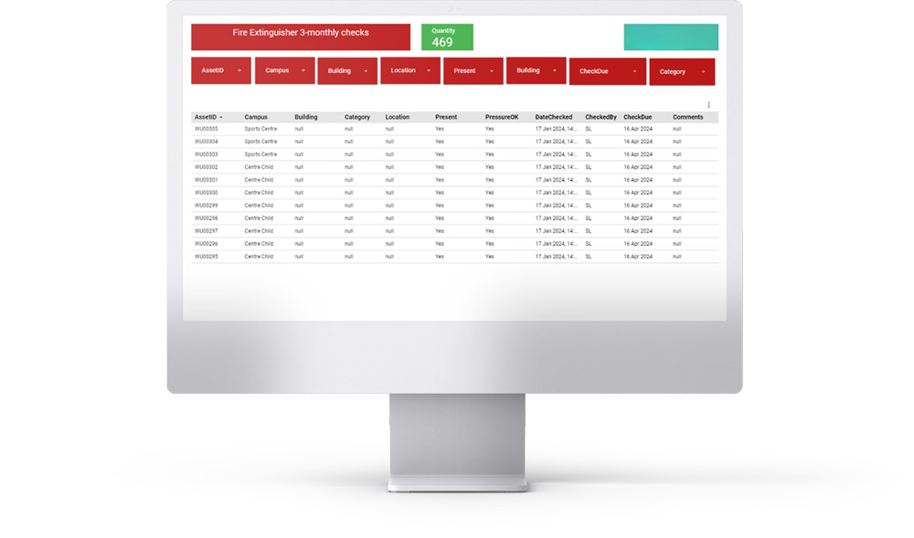 Detailed, customised reports are part of your asset management software system with assettrac.