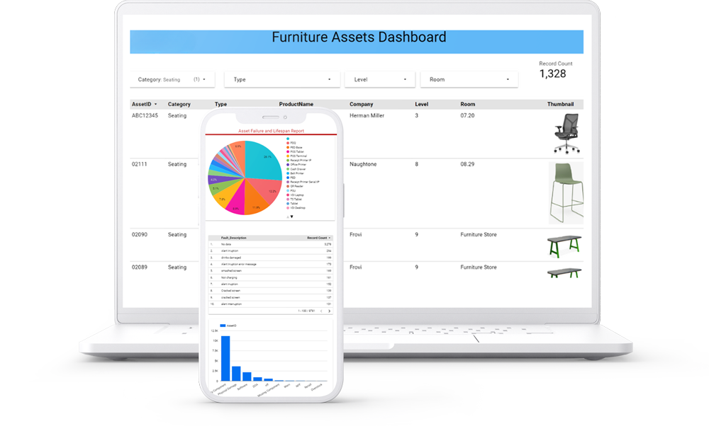 Facilities asset management made simple with Assettrac asset management software and app.